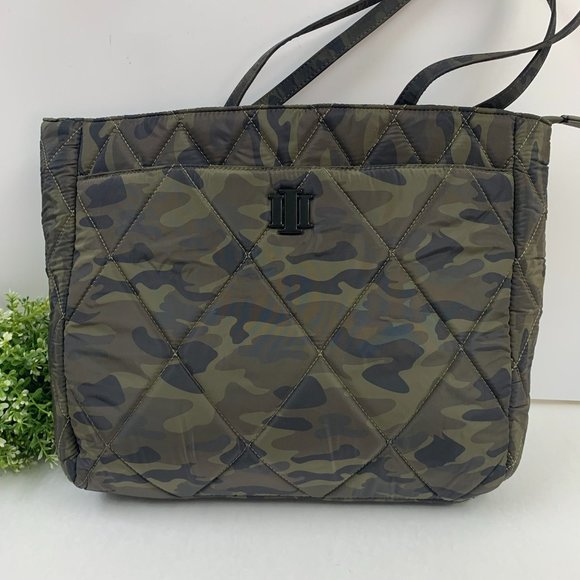 INC International Concepts Ryenne Tote Nylon Bag in Camo - Picture 2 of 11